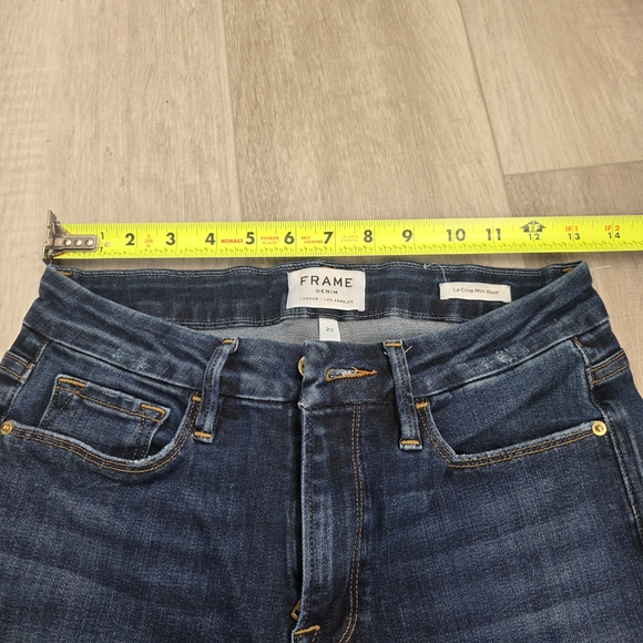 Frame Denim Indigo Flare Jeans - Picture 4 of 15